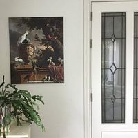 Photo de nos clients: La Ménagerie, Melchior d'Hondecoeter, sur toile
