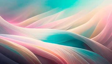 Silk with colours by Mustafa Kurnaz