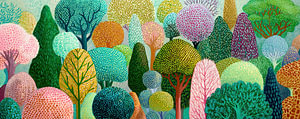 Bunte Bäume | Buntes Naturfest