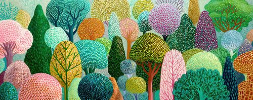 Kleurrijke Bomen | Colorful Nature Celebration