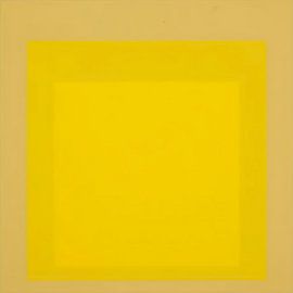 Josef Albers - Homage to the Square, yellow, High Resolution by Vivanne