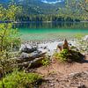Frühling am Eibsee mit Blick zur Zugspitze Oberbayern von SusaZoom