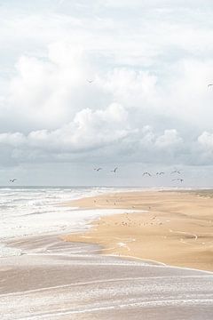 Nazaré Beach in Portugal - Travel Photography Print by Henrike Schenk