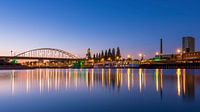 De skyline van Arnhem met de John Frostbrug