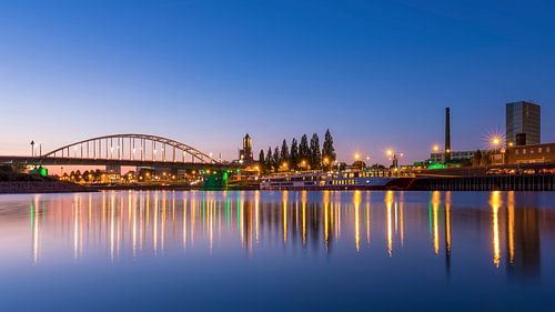 Arnhem skyline with the John Frost bridge