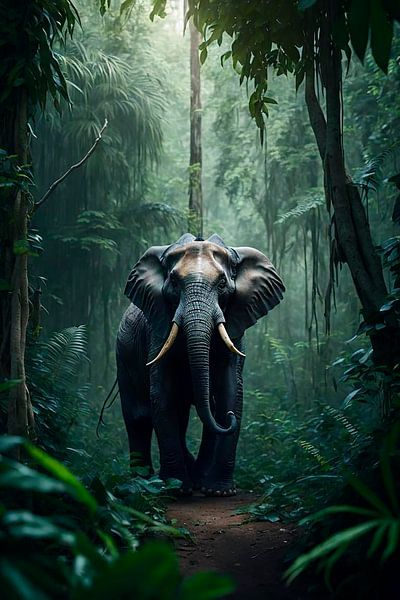 Elephant by Charles Bijl