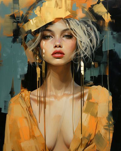 Modern portret "Girls run the world"