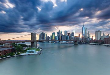 L'horizon de la ville de New York sur Marcel Kerdijk