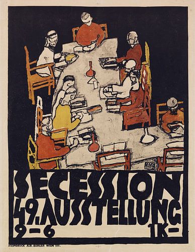 49e exposition Sécession, Egon Schiele, 1918