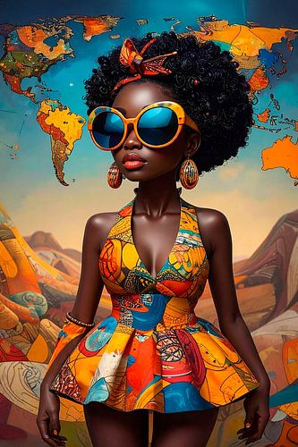 Woman of the world... by Ans Bastiaanssen