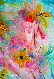 Frühling  abstrakt 