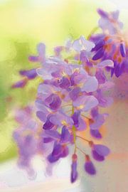 Blue rain by Janny Kleijn