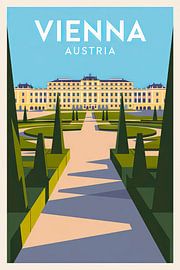 Vienne, Autriche. sur Poster Art Shop