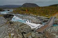 Chute d'eau à Jotunheimen par Menno Schaefer Aperçu