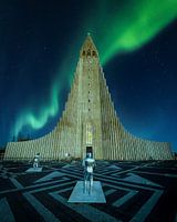 Hallgrímskirkja in Reykjavik, Iceland
