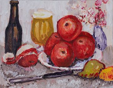 Äpfel und Bier von Tanja Koelemij
