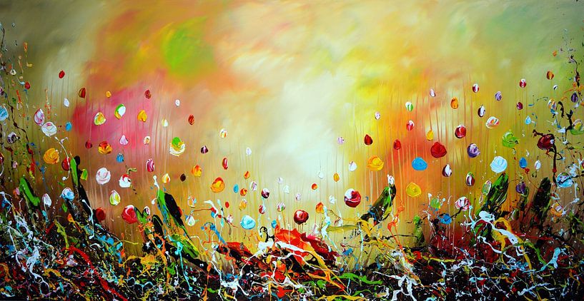 Fleurs par Gena Theheartofart