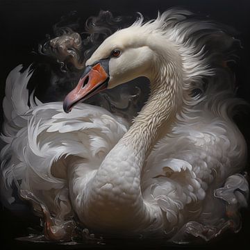 Swan artistic by The Xclusive Art
