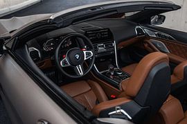 BMW M8 Competition Convertible Interior by Automotive Photography