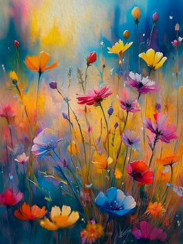 Ausgefallene Wildblumen aus der Serie: Bunte Wildblumen -2