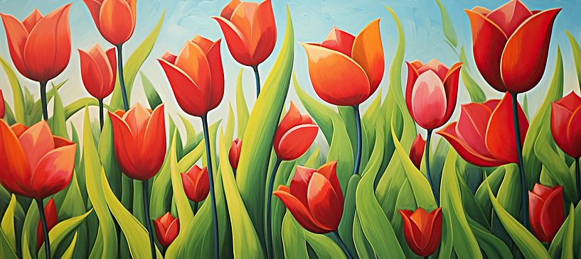Tulip by Eye catching paintings