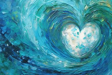 Harmoniser le cœur et l'esprit | Peintures pour la pleine conscience sur Tableaux ARTEO