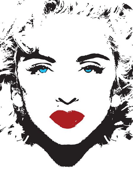 Madonna pop artist by sarp demirel
