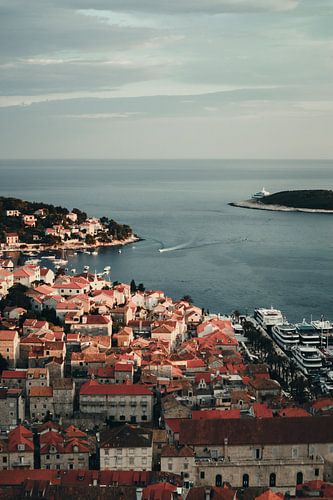 Uitzicht over Hvar