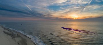 Kite Paal 20 De Koog Texel  by Texel360Fotografie Richard Heerschap