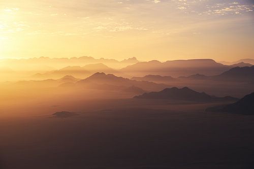 Namibia aerial view Sossusvlei