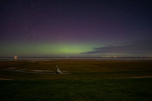 Northern lights in the Netherlands