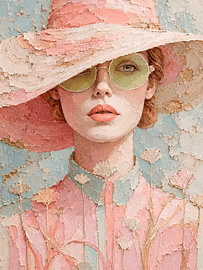 Sommerträume: Modernes, romantisches Porträt in Pastelltönen von Studio Pieternel