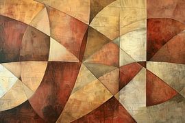 Geschwungene Geometrie von Poster Art Shop