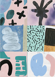 Pastell-Spielplatz