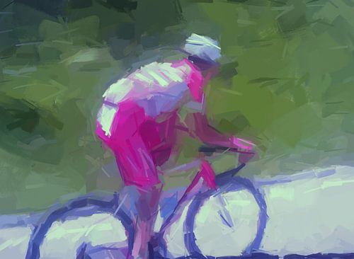 The cyclist demurs by Paul Nieuwendijk