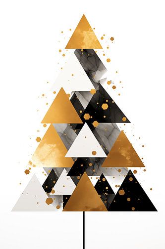 Arbre de Noël abstrait