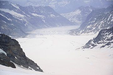 Le glacier d'Aletsch de près sur Frank's Awesome Travels