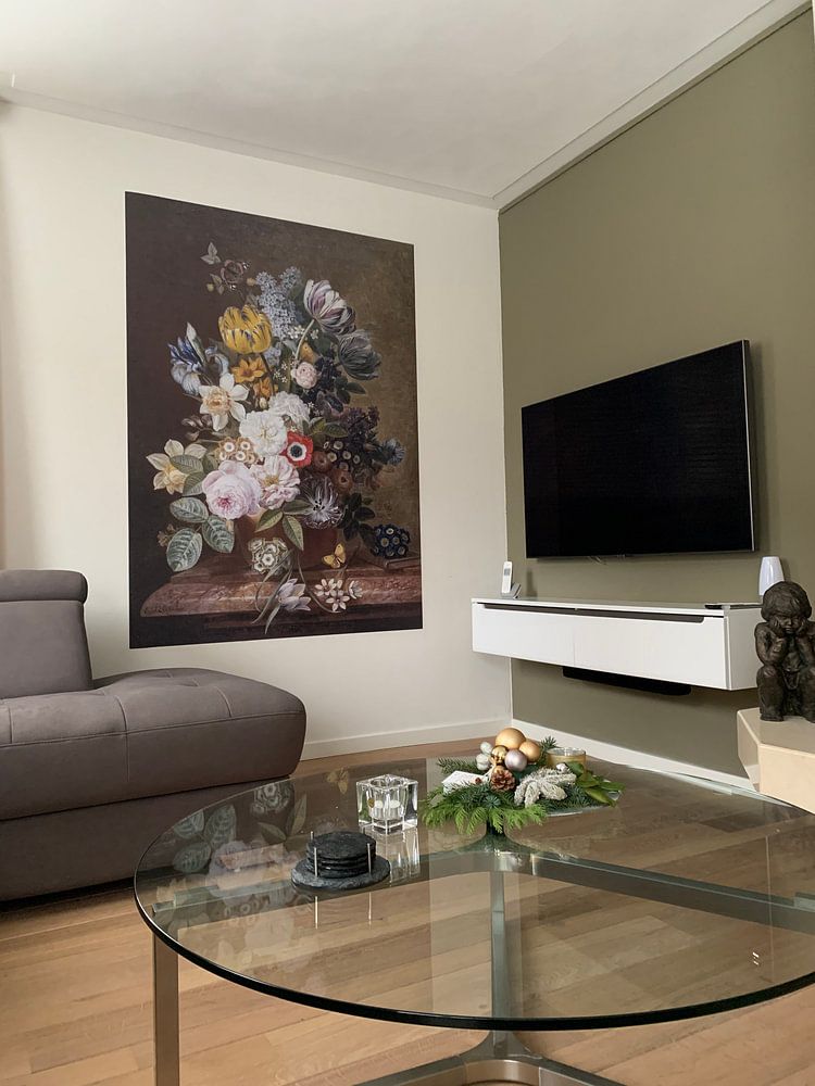 Stillleben mit Blumen - Eelke Jelles Eelkema 