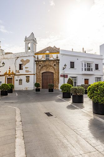 Kapel of kerk, Capilla de la Caridad, in het hart van de stad Rota, Córdoba, Andalusië, Spanje