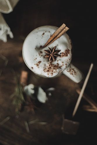 Hot cappuccino