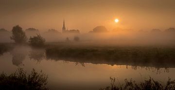 rivier Mark met uitzicht op Ulvenhout van Peter Smeekens