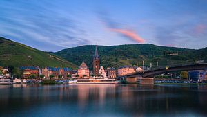 Sonnenuntergang in Bernkastel-Kues, Rheinland Pfalz