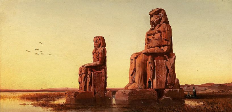 Albert Zimmermann, The Colossi of Memnon by Atelier Liesjes