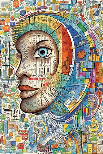 Malerei Mindscape Odyssee