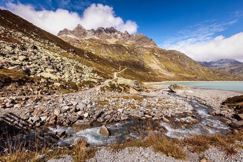 Silvretta reservoir by Rob Boon