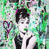 Audrey Hepburn «People» sur Kathleen Artist Fine Art