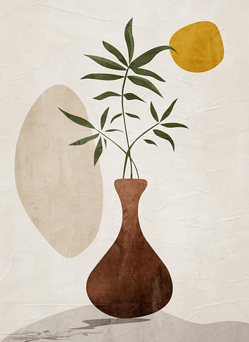 Minimalist Tropical Botanical Wall Art