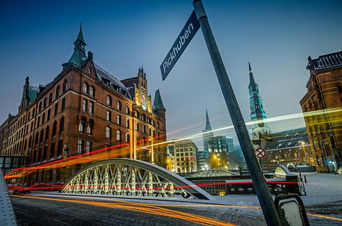 Fotografie Hamburg Architectuur - De Hamburg Speicherstadt