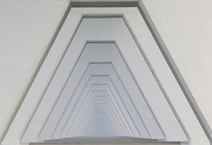 Le Zeelandbrug, une vue abstraite