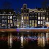 Amsterdam bei Nacht von Henk Verheyen
